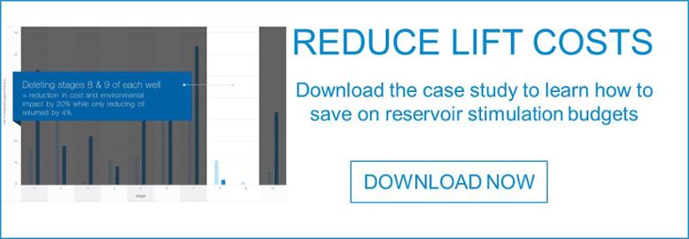 reduce lift costs through stimulation strategy